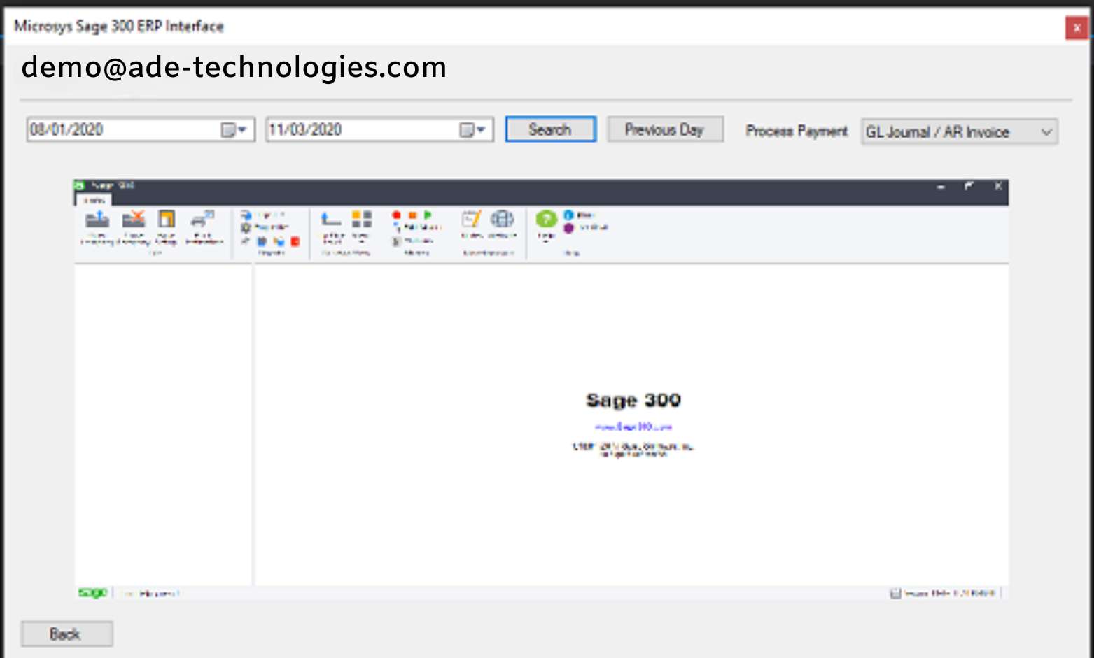 Import utility for bulk invoice processing - Sage300